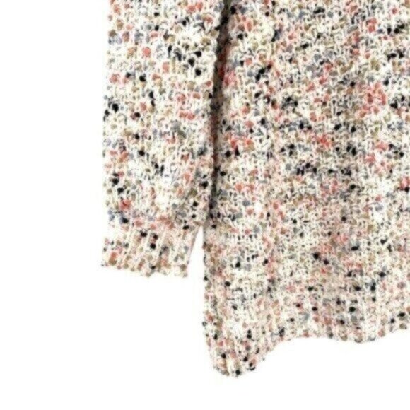 Anthropologie Moon & Madison Woman's Chunky Oversized Confetti Knit Sweater - Picture 3 of 12